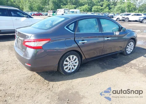 2013 Nissan Sentra Sv z USA, uszkodzony, nr VIN 3N1AB7AP6DL777121